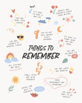 Remember Poster och Canvastavla