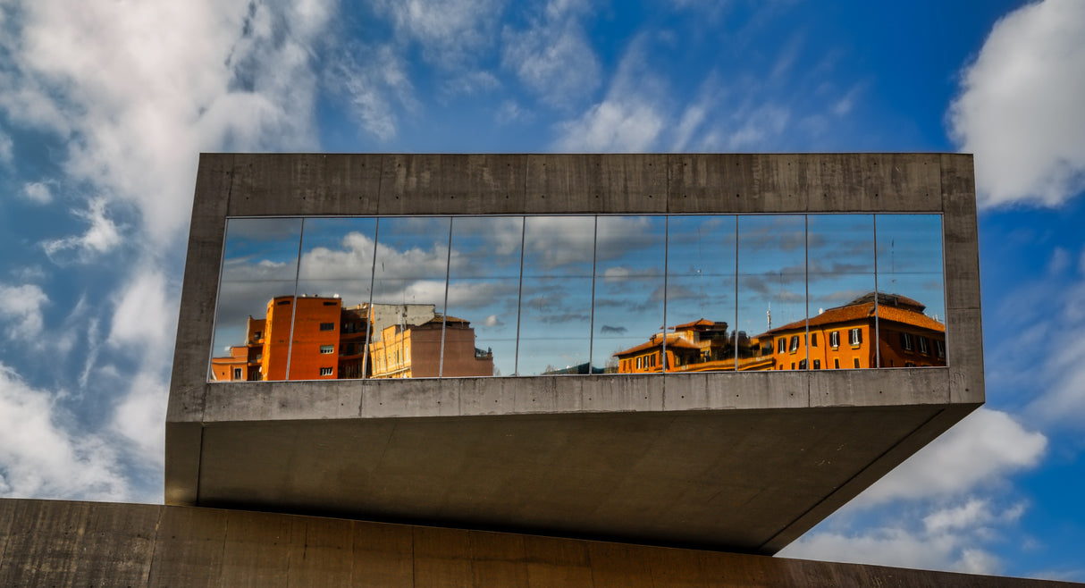 Maxxi - National Museum of the XXI century Arts-Rome Poster och Canvastavla