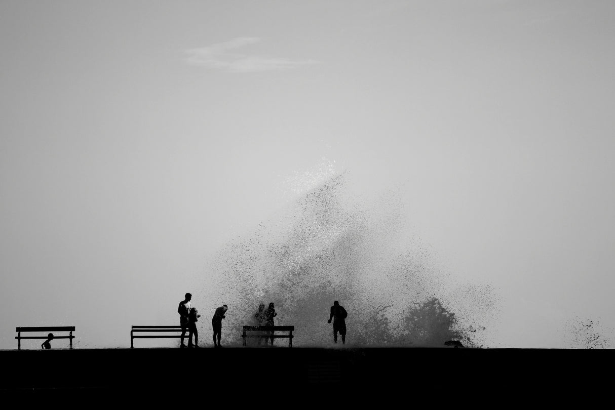 Hit of the wave Poster och Canvastavla