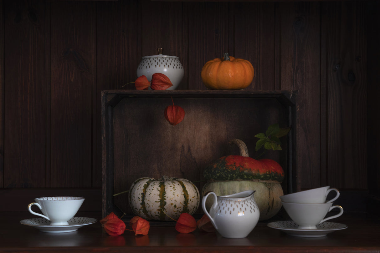 Still Life With Pumpkins Poster och Canvastavla