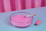 Smoke in pink Poster och Canvastavla