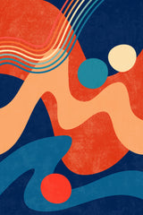Waves 04 Poster och Canvastavla