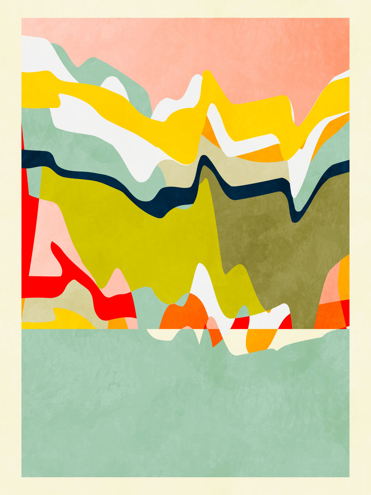 Spaces Landscape Poster och Canvastavla