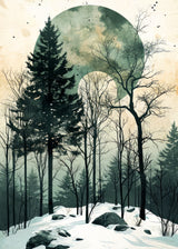 Nature 8 landscape Poster och Canvastavla