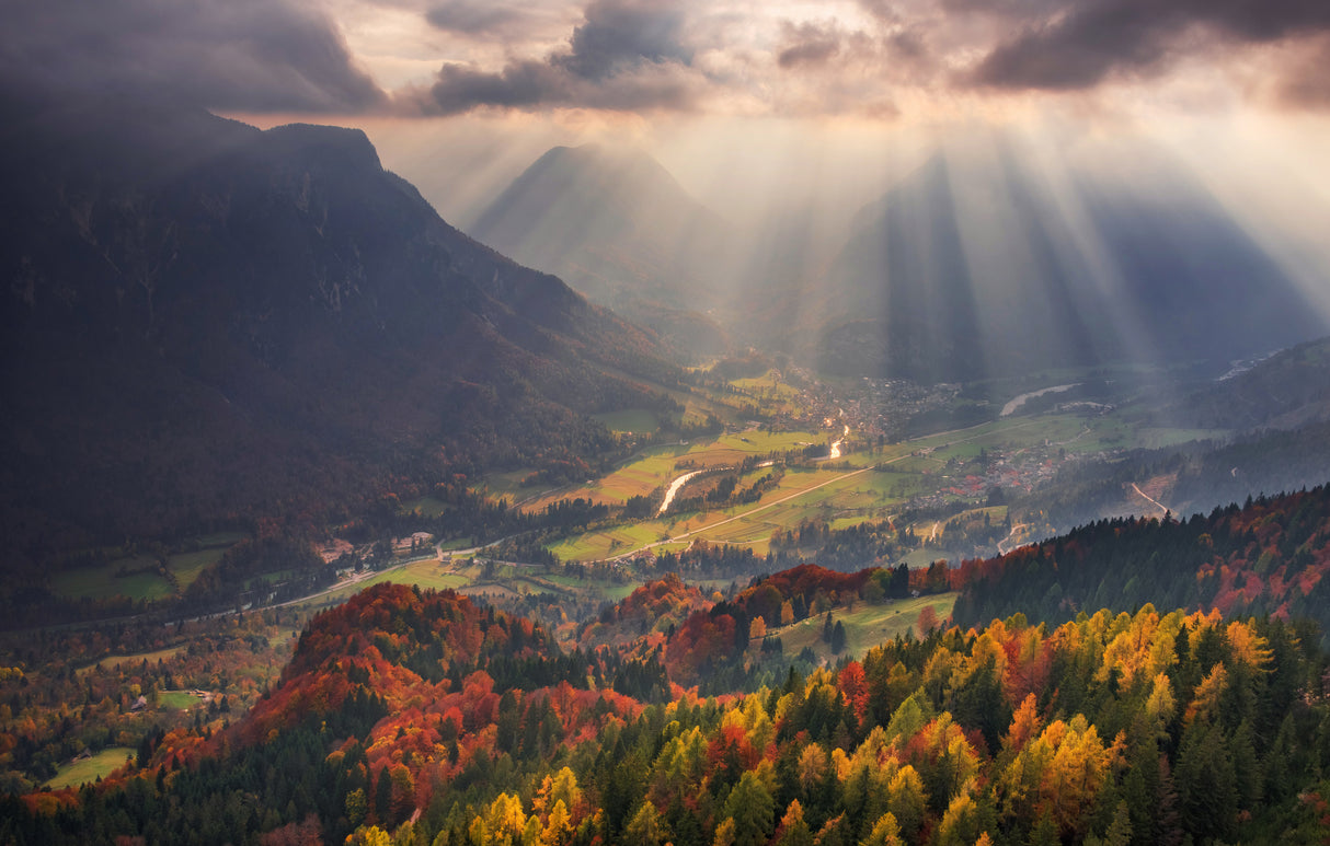 Rays of light Poster och Canvastavla