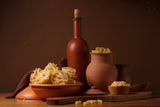 Still life with pasta and ceramic ware Poster och Canvastavla