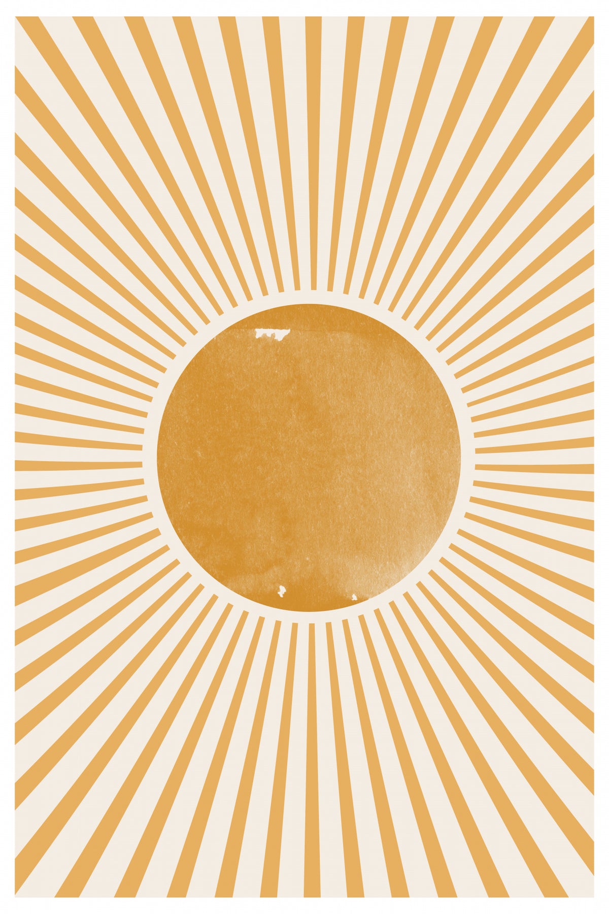 Boho Sun Poster och Canvastavla