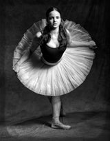 The ballet dancer. Poster och Canvastavla