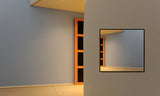 The pastel coloured corridor, twice! Poster och Canvastavla