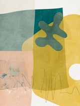 Nature Friendly Terracotta 3 Aquarell Kopie Poster och Canvastavla