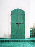 Marrakesh Green Door Poster och Canvastavla
