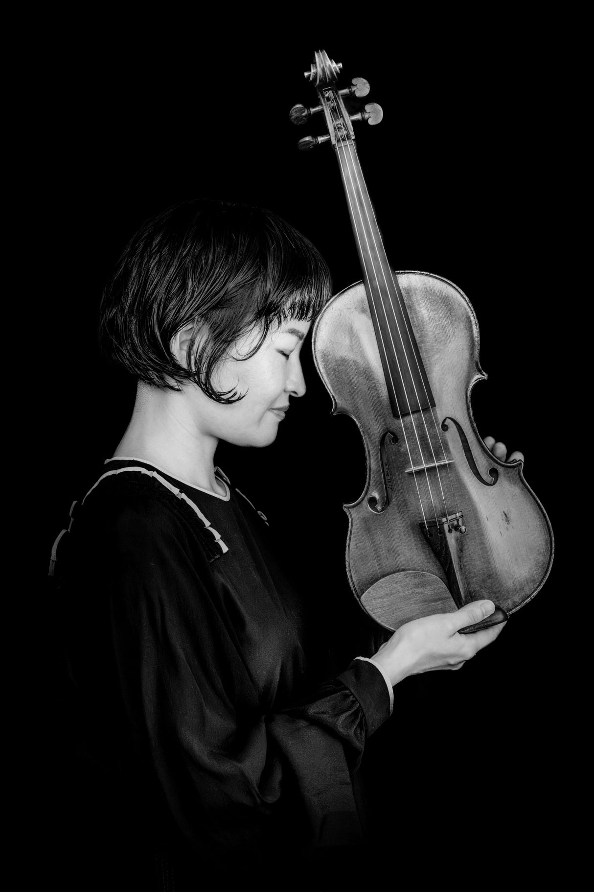 Prayer of a Female Violinist Poster och Canvastavla