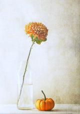 Autumn Flower Poster och Canvastavla