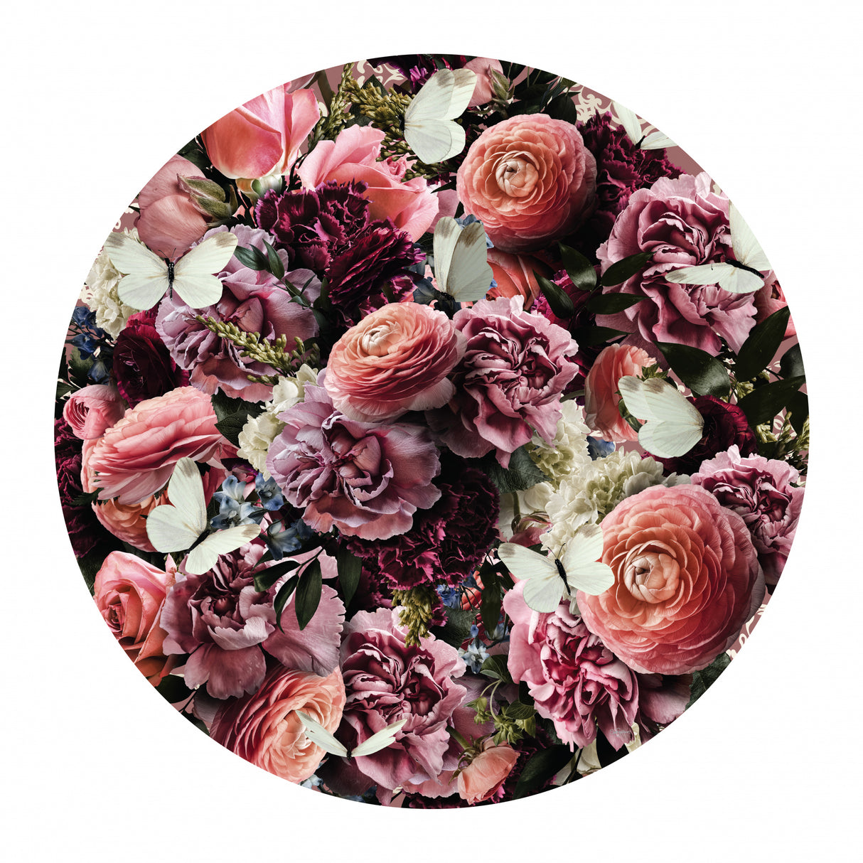 Paisely Blooms Poster och Canvastavla