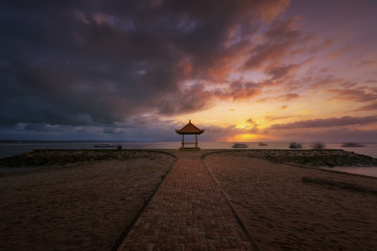 Sanur beach Poster och Canvastavla