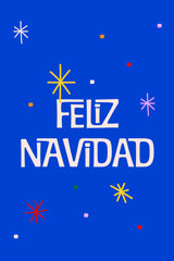 Feliz Navidad Poster och Canvastavla