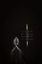 Rowing Squad on Douro River Poster och Canvastavla