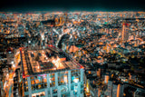Tokyo Luxury Night View Poster och Canvastavla