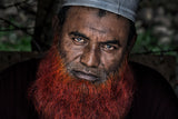 Red beard man from Papua New Guinea Poster och Canvastavla