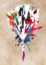 Dart Sport Art 7 Poster och Canvastavla