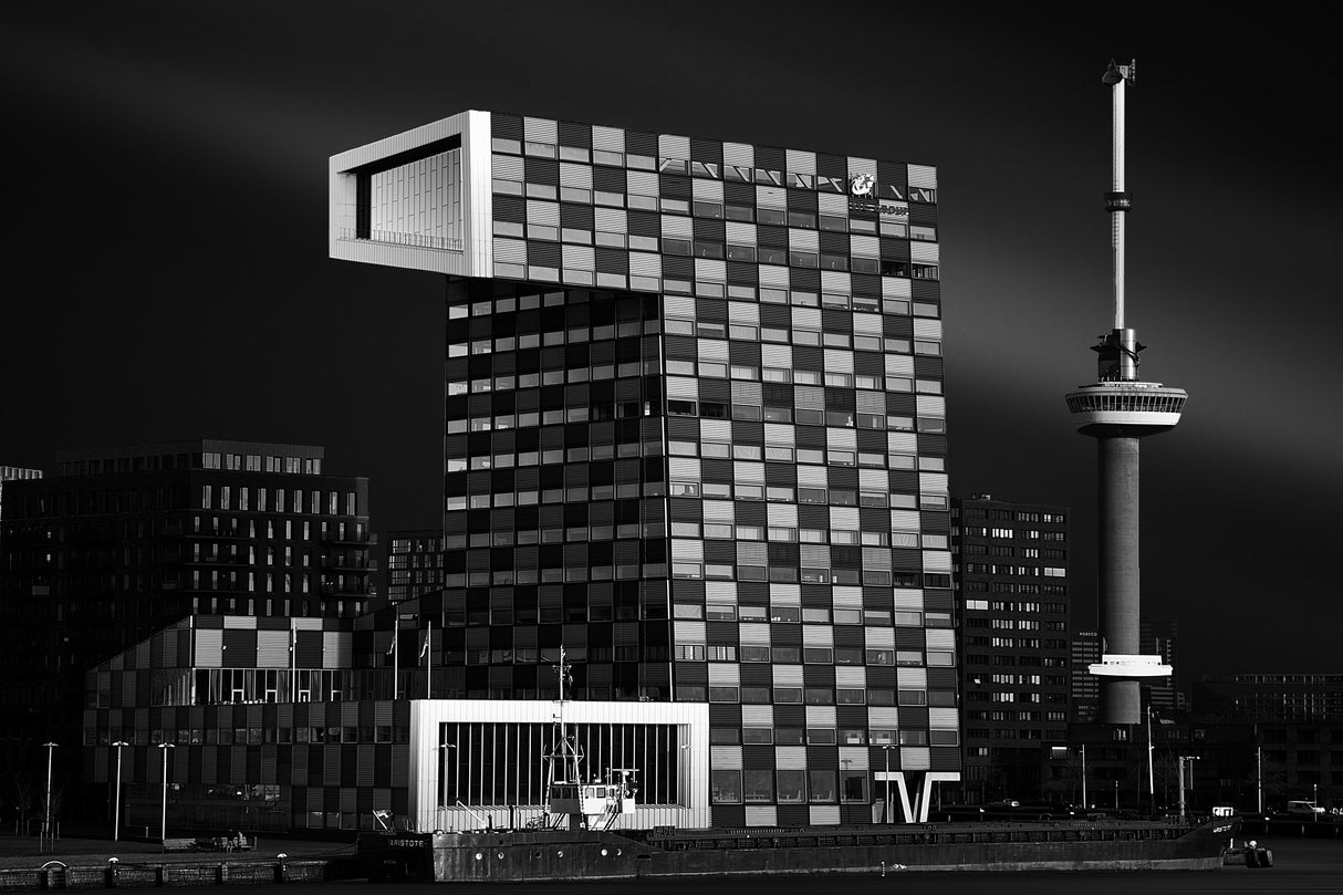 STC Building Rotterdam Poster och Canvastavla