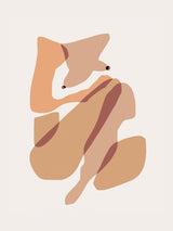 Mosaic Torso Poster och Canvastavla