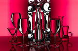 Reflection of Yin-yang Patterns Poster och Canvastavla