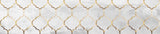 Moroccan wall mural concrete gold Poster och Canvastavla