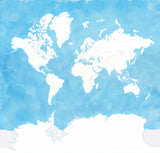 Naolin world map Poster och Canvastavla