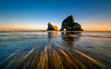 Wharaiki Beach Poster och Canvastavla