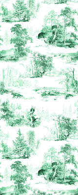 Hl012  Woodlands Green   1206mm X 3000mm Poster och Canvastavla
