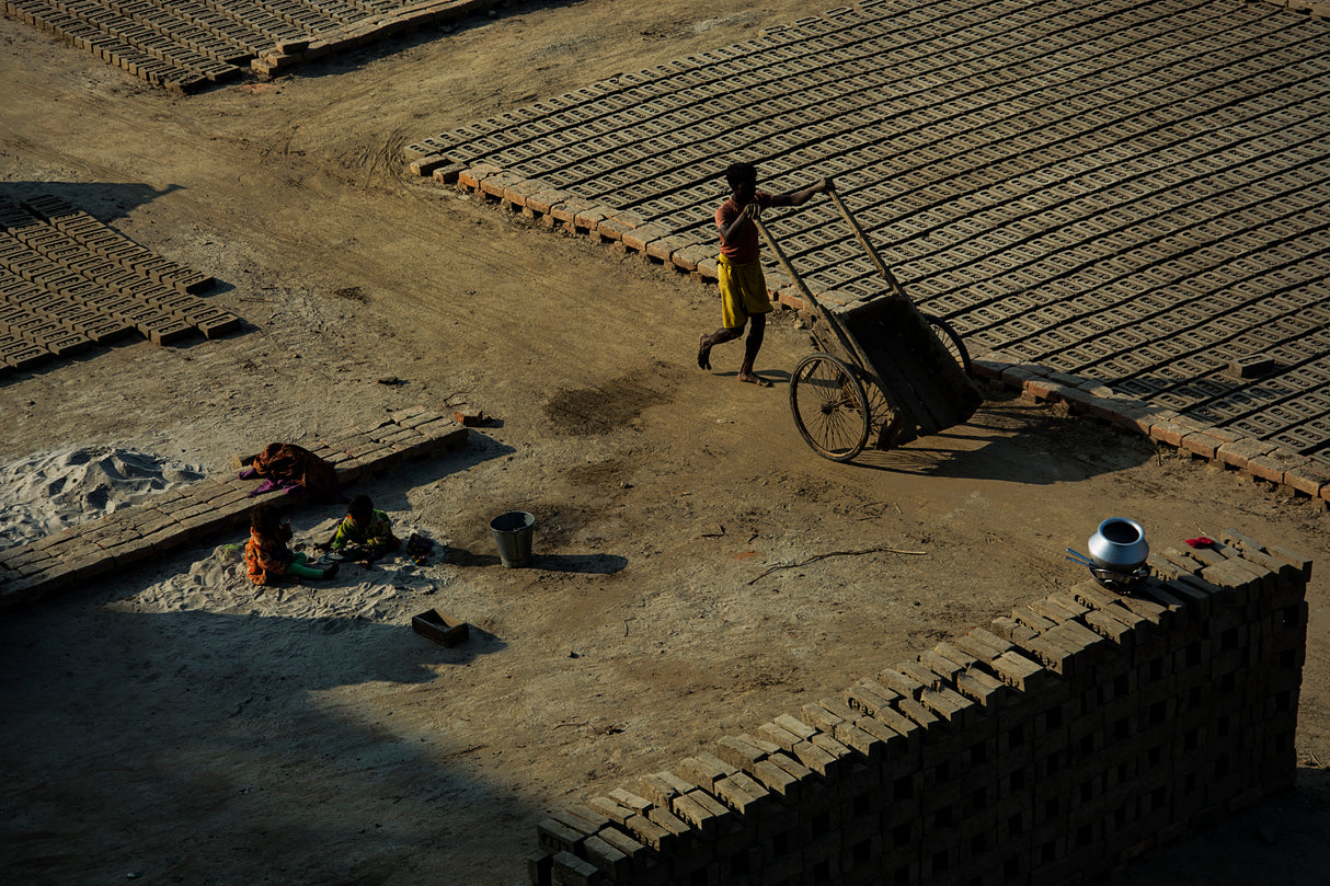 Life in a Brick field Poster och Canvastavla