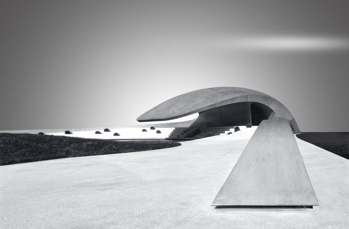 Shapes in B&amp;W Poster och Canvastavla