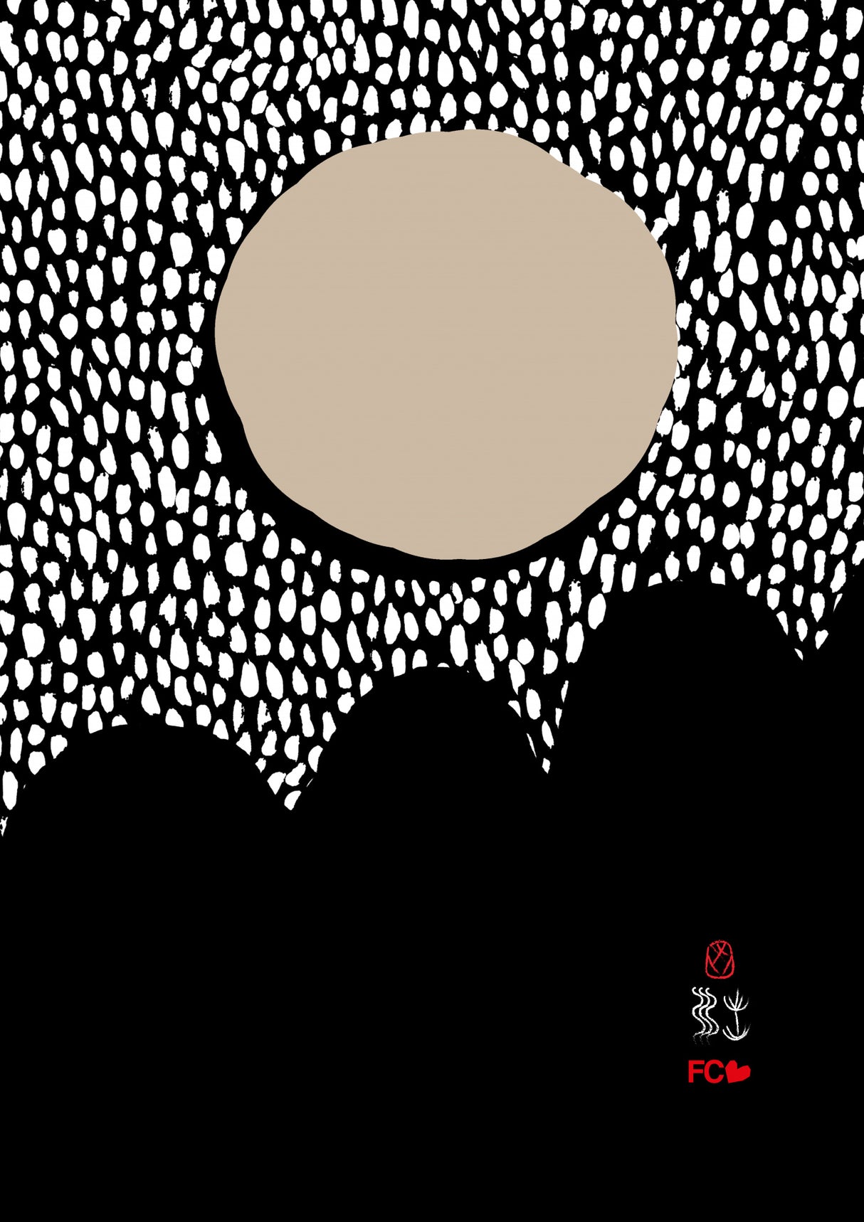 Saigon Sun Biscuit Poster och Canvastavla