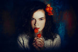 The Flower Poster och Canvastavla