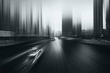 Acceleration - Monochrome Poster och Canvastavla