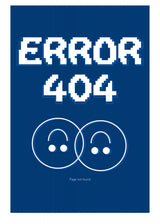 ERROR 404 Poster och Canvastavla