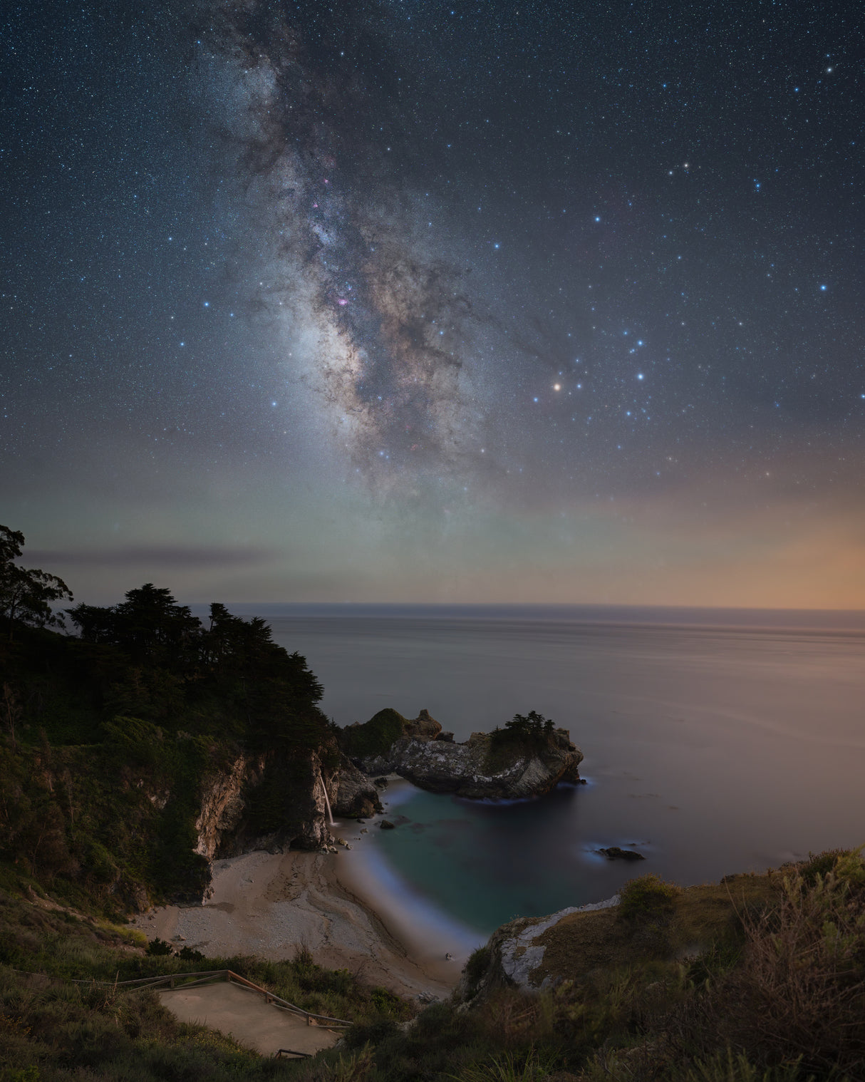 McWay Falls Poster och Canvastavla