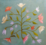 Flowers In Suspense Poster och Canvastavla