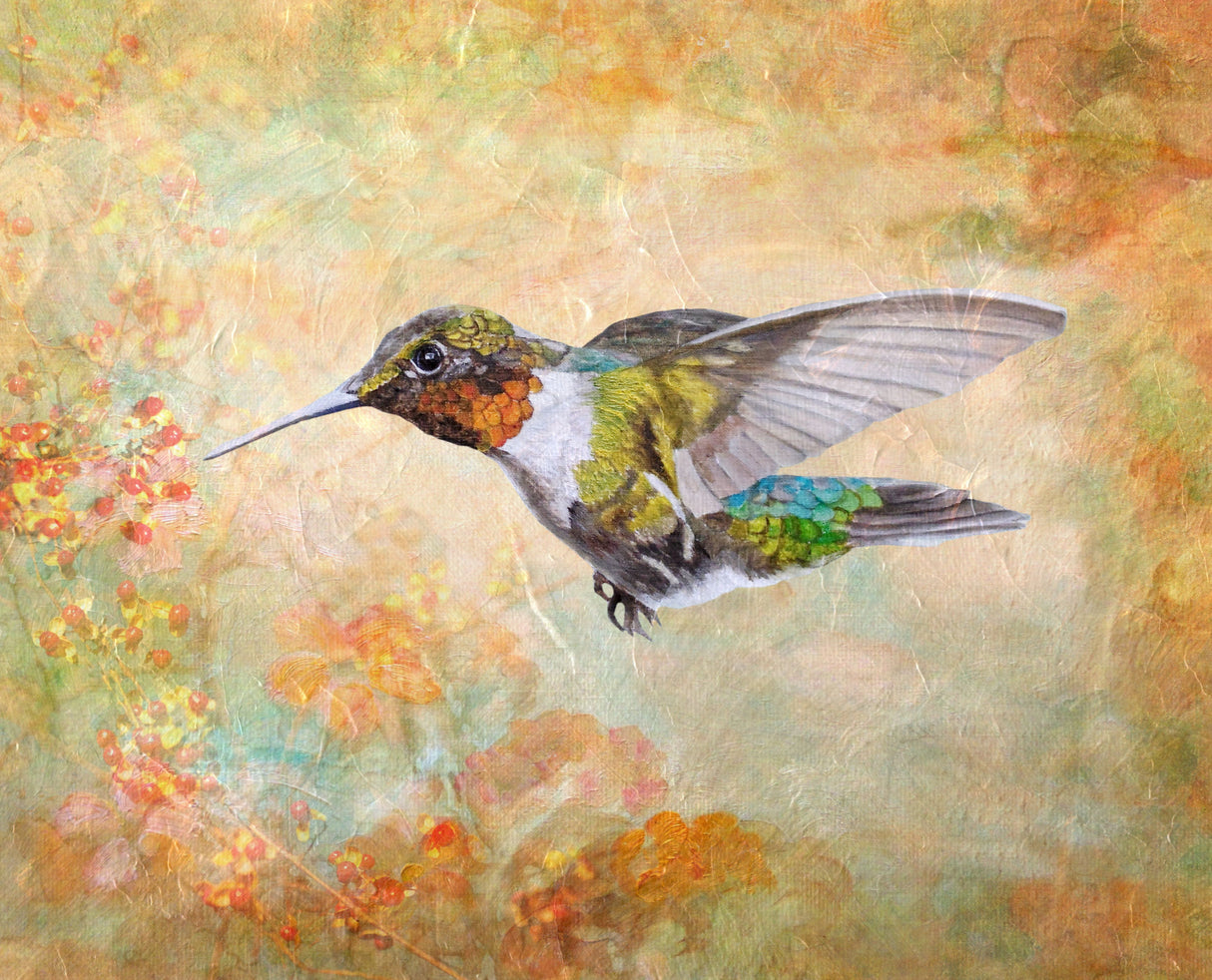 Flyin To the Berries.png Poster och Canvastavla