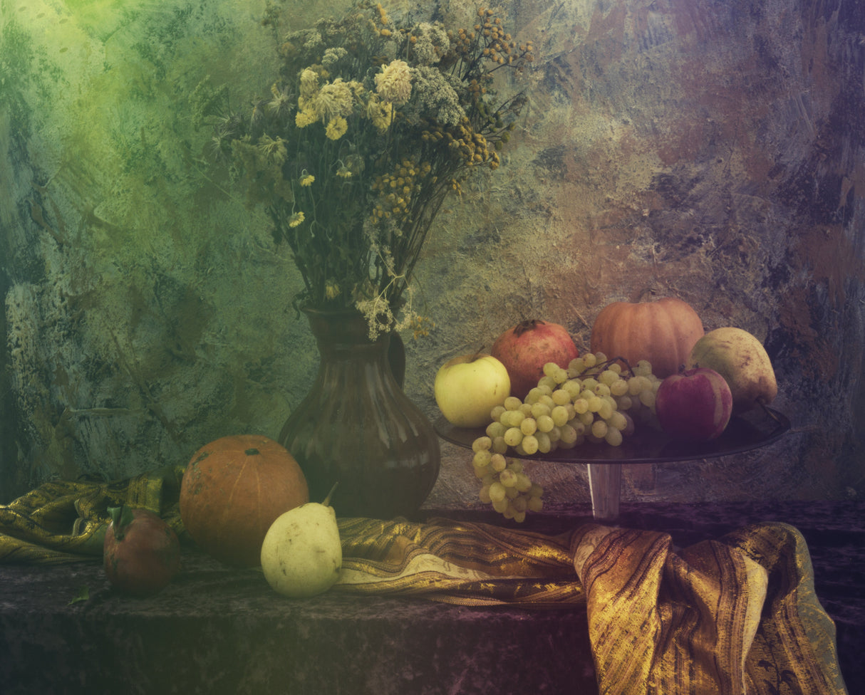 Pumpkin and Fruits Poster och Canvastavla