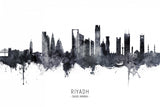 Riyadh Saudi Arabia Skyline Poster och Canvastavla