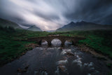 Sligachan storm. Poster och Canvastavla
