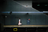 At the platform Poster och Canvastavla