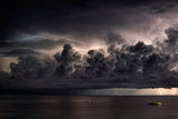 Storm over the mediterranean sea Poster och Canvastavla