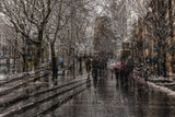 Walk on the Boulevard Poster och Canvastavla