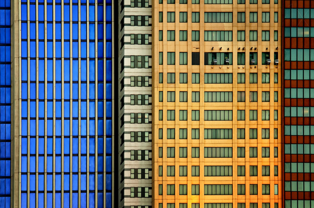 Windows on the City Poster och Canvastavla