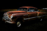 Wrecked Car Poster och Canvastavla