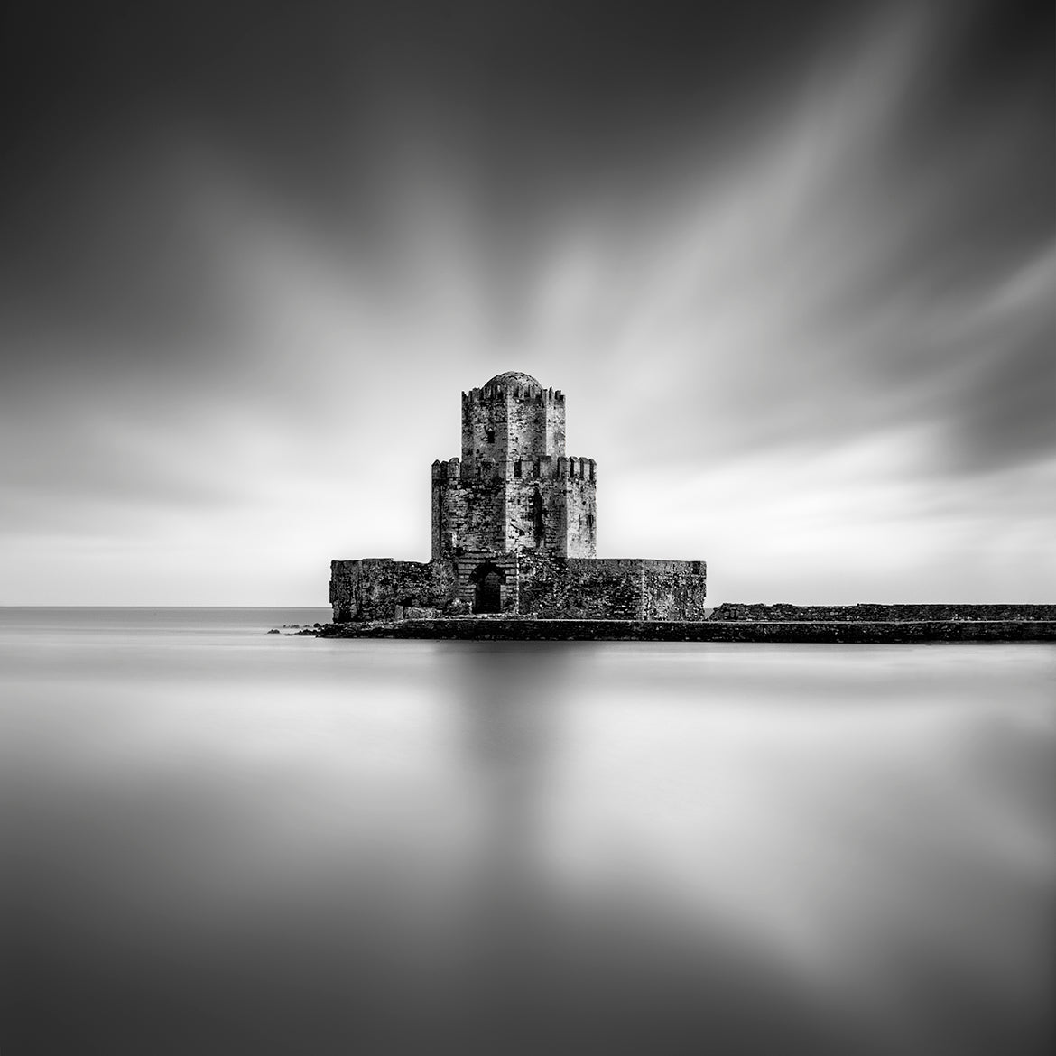 Castle of Methoni Poster och Canvastavla