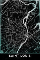SAINT LOUIS Poster och Canvastavla